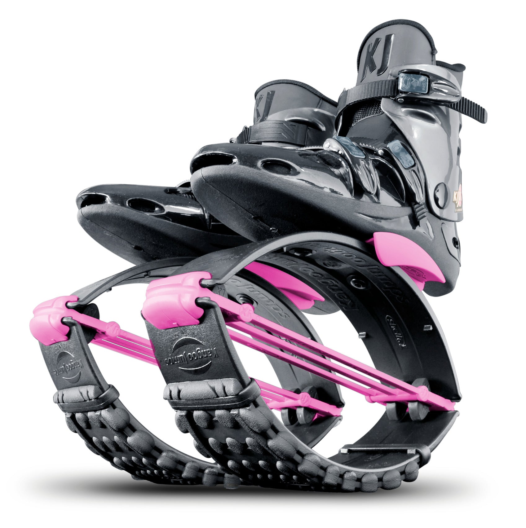 Kangoo Jumps USA Official Site: Black Pink XR3se Rebound Boots Shoes S –