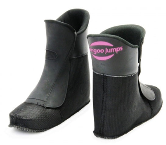 Kangoo JumpBoots Pink Black Rebound Boot Liner Small Shipping Included!!